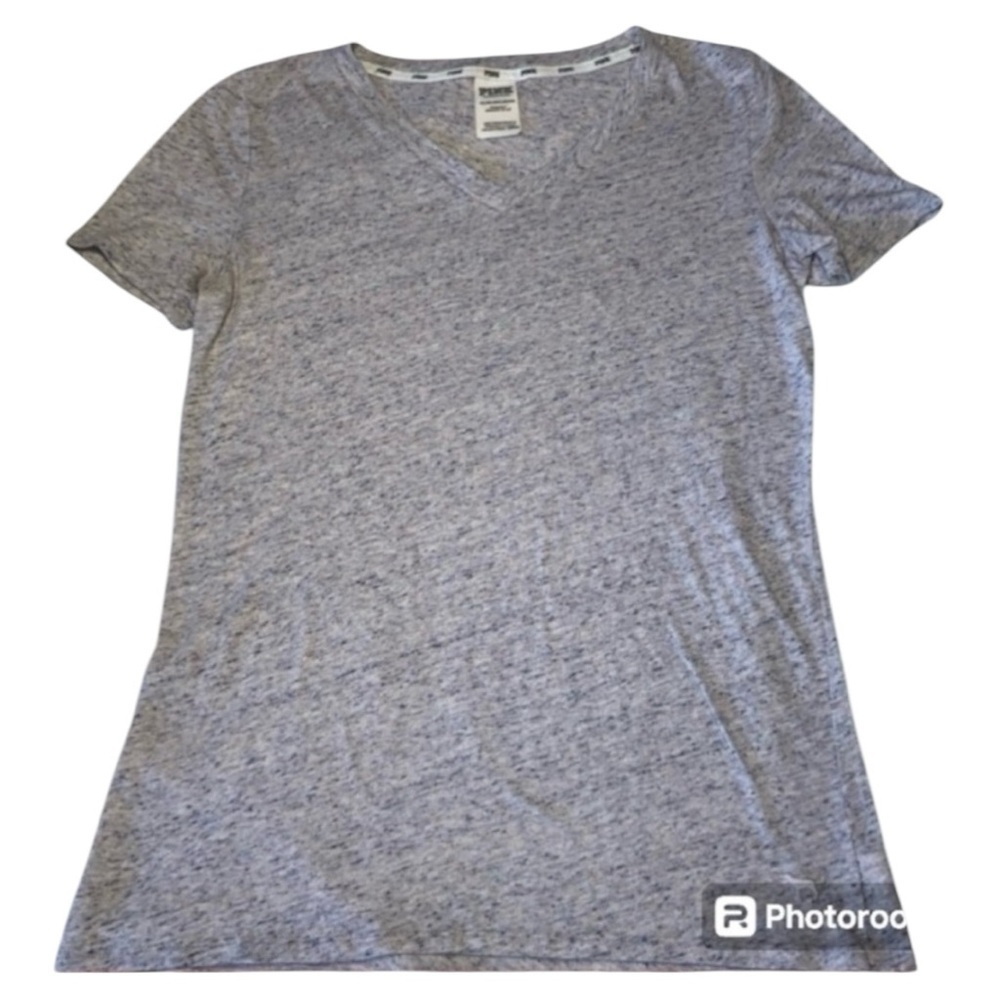 Pink Women’s XS Gray Purple Marble Victoria Secret Sexy V-Neck T-Shirt